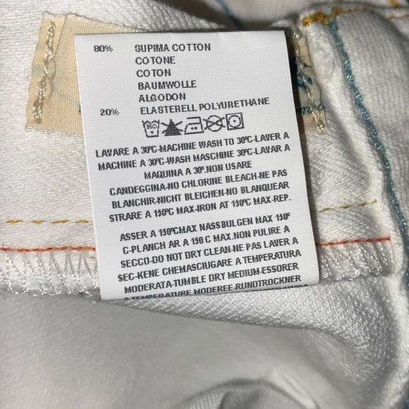 AGAVE Jeans Women’s Size 28 Size 6 Agave Slim Boot Cut Jeans Agave Nectar White - Picture 10 of 16